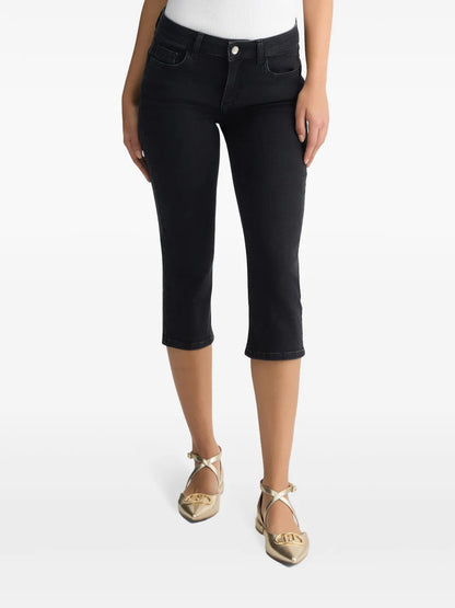Bottom Up Capri Jeans