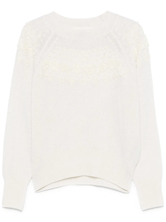 3D-Detail Sweater