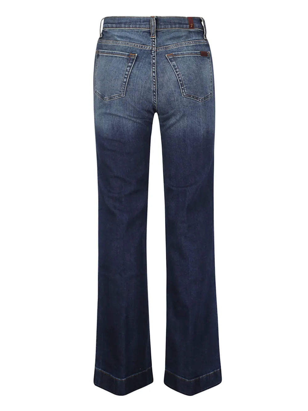 Logo-Patch Straight Jeans