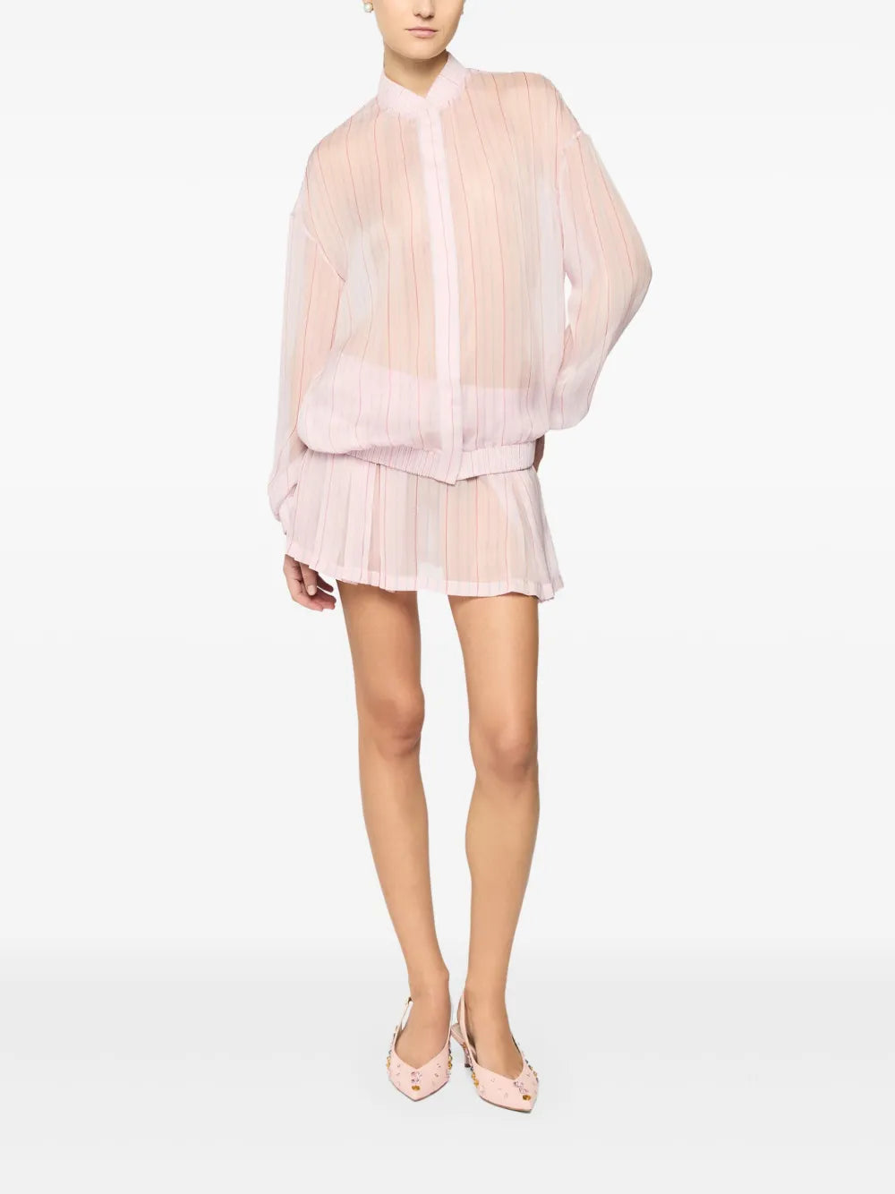 Sheer Mini Skirt