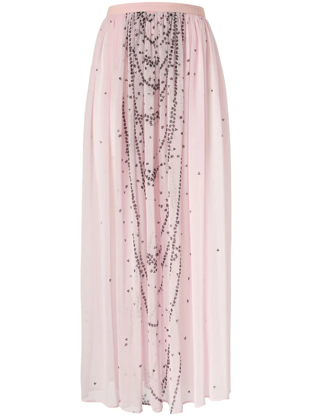 Plissé Maxi Skirt