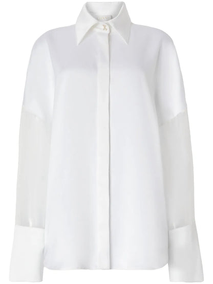 Sheer Sleeves Shirt