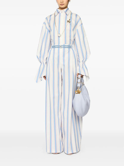 Striped Palazzo Pants