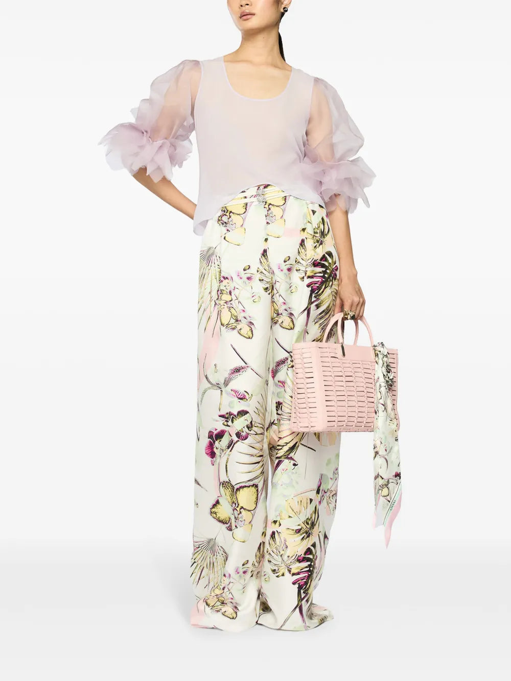 Floral Palazzo Pants