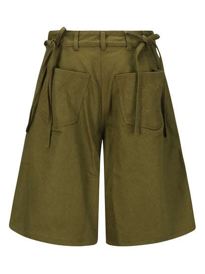 Bow-Detailing Shorts