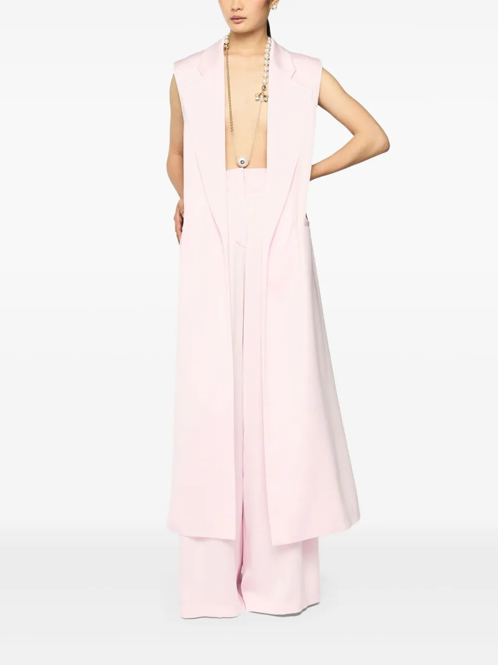 Sleeveless Coat