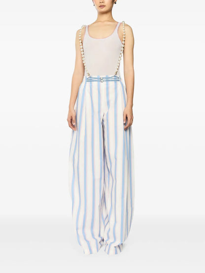 Contrast-Trim Tank Top