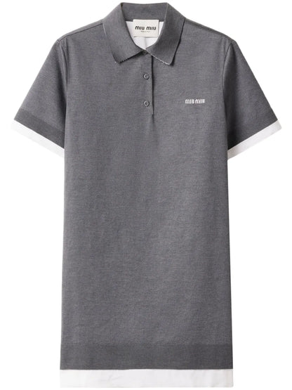 Fine-Knit Mini Dress