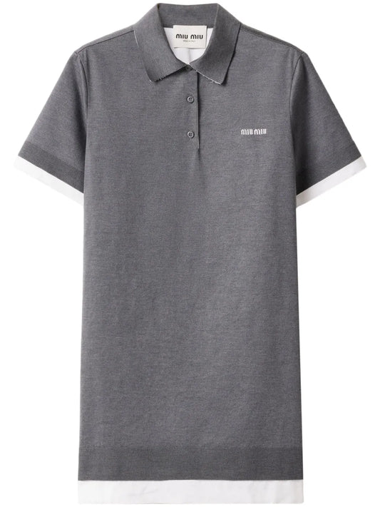 Fine-Knit Mini Dress