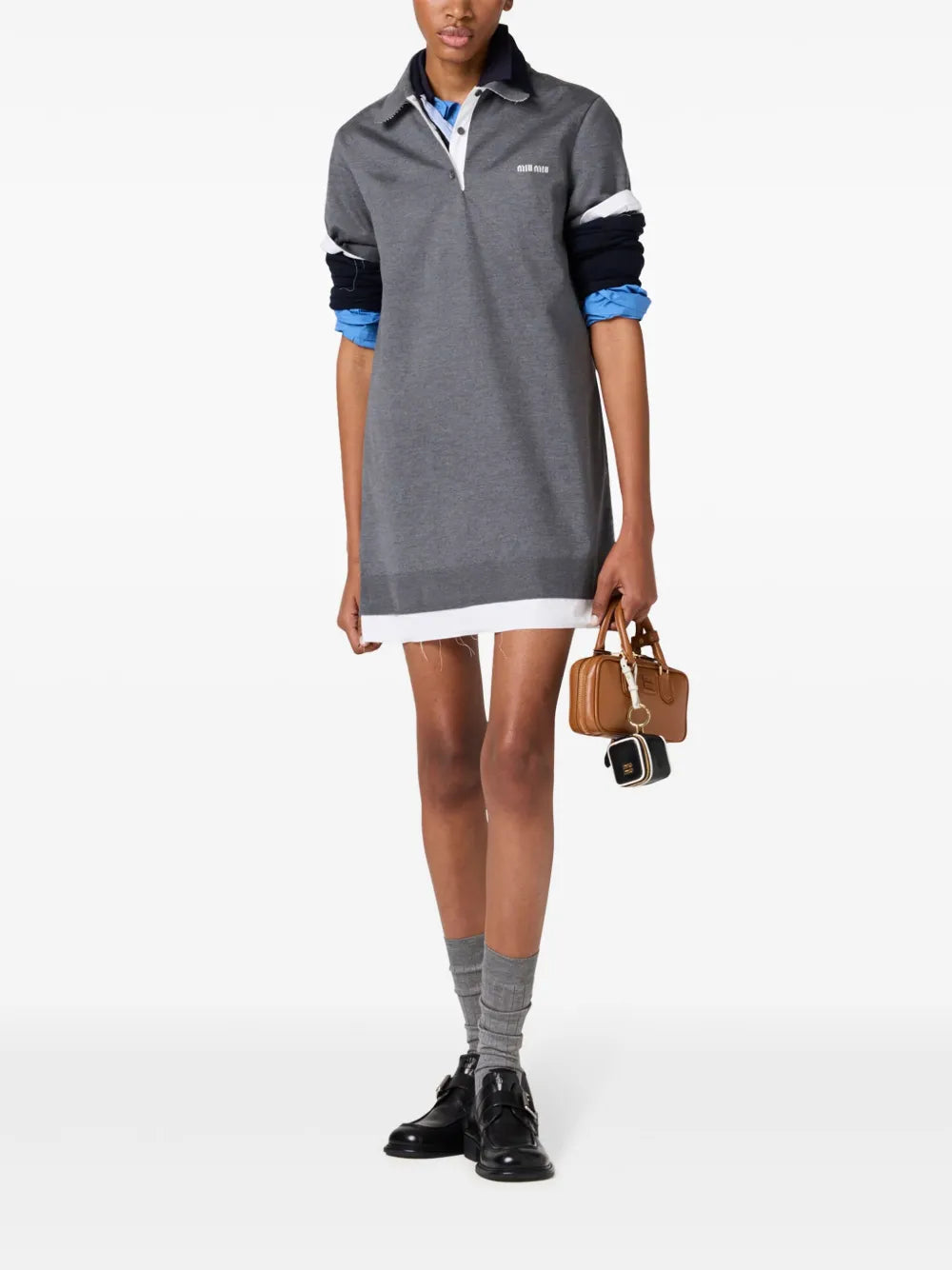 Fine-Knit Mini Dress