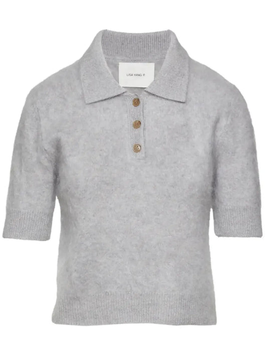 The Carolyn Cashmere Polo Shirt