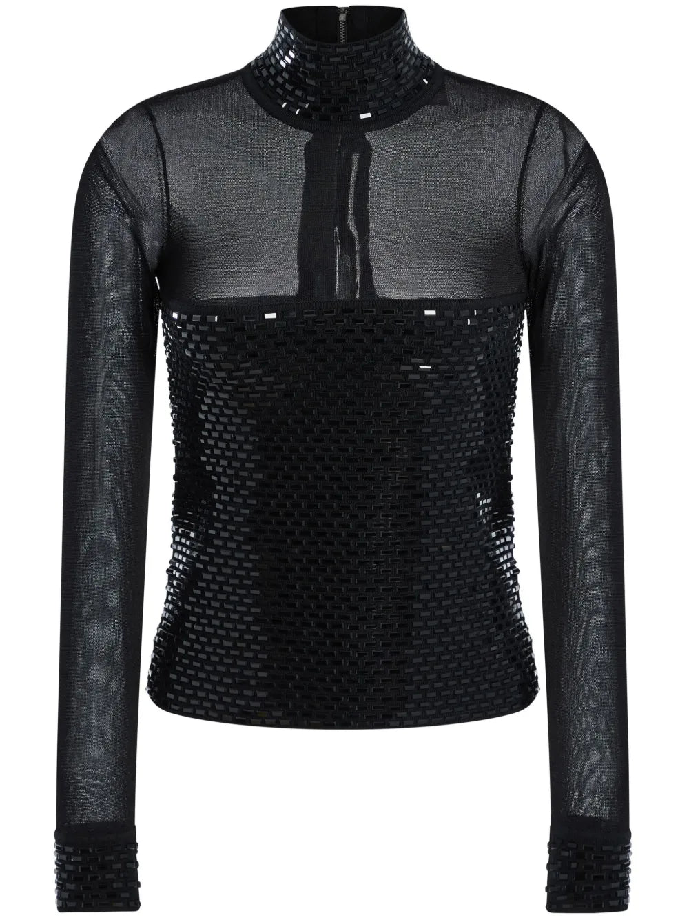 Bead-Embellished Blouse