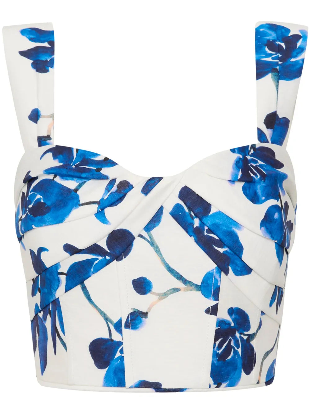 Floral-Motif Top