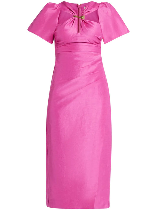 Presence Twisted Midi Dress