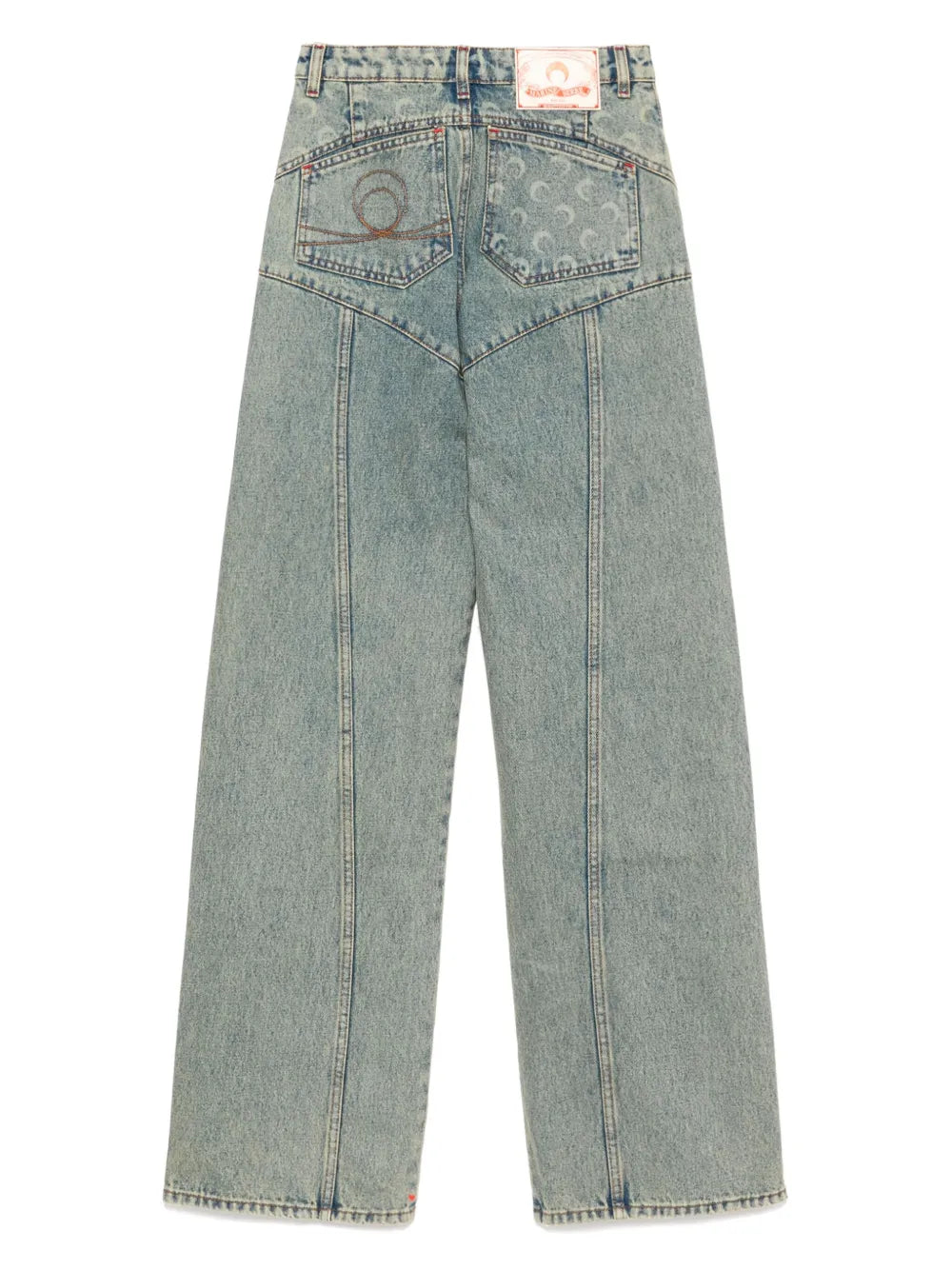 Moon Laser Flared Jeans