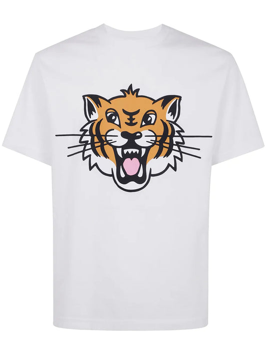 Tiger-Print T-Shirt