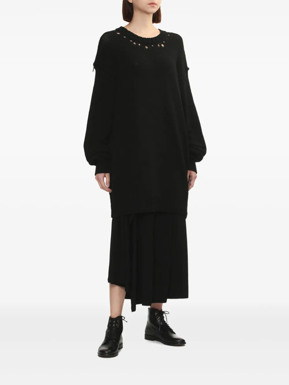 Broad-Stitch Sweater