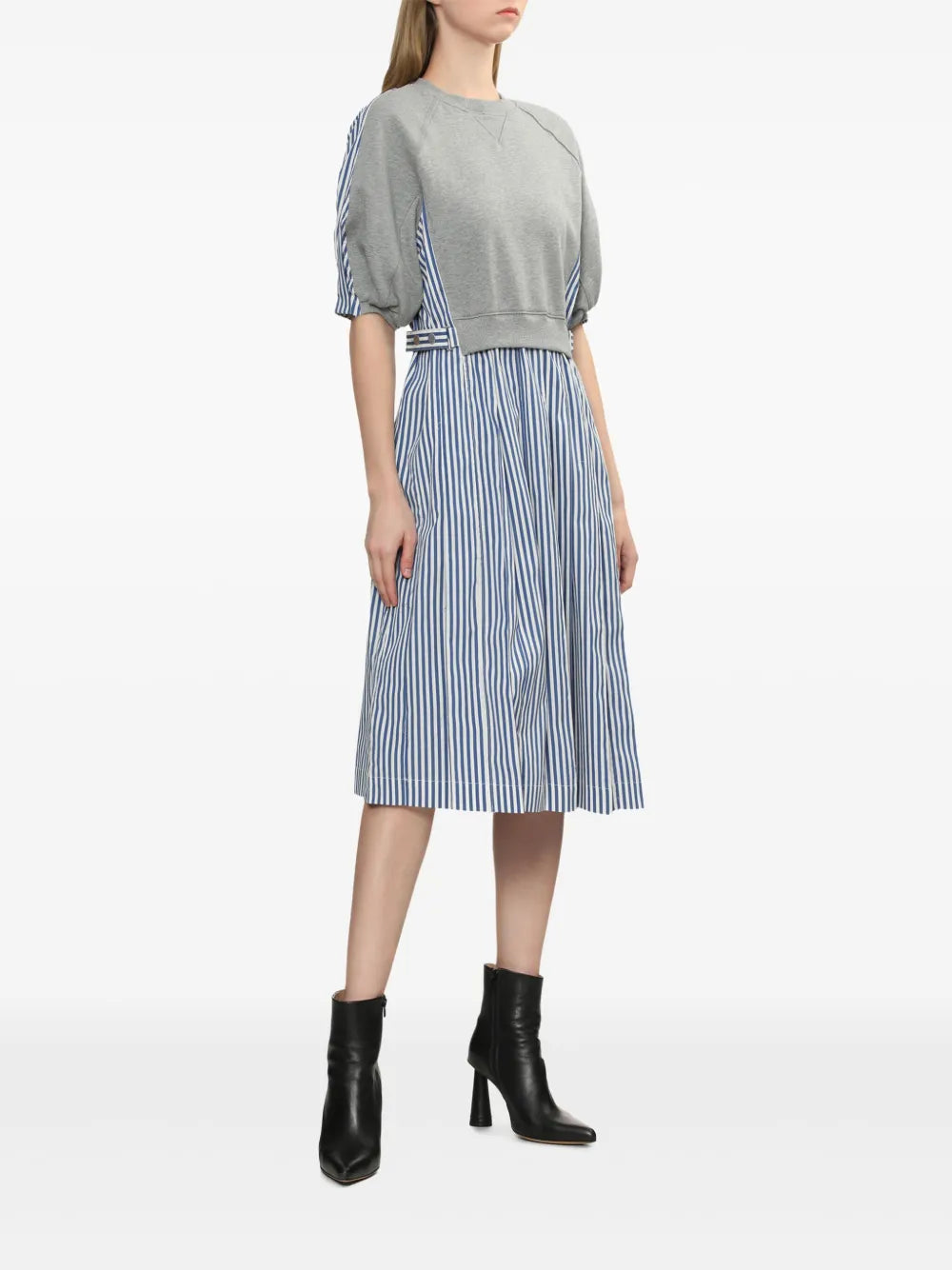 Sweatshirt Combo Dress