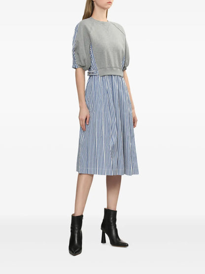Sweatshirt Combo Dress