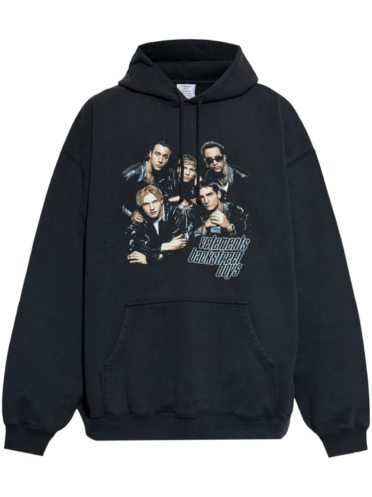 Backstreet Boys Print Hoodie