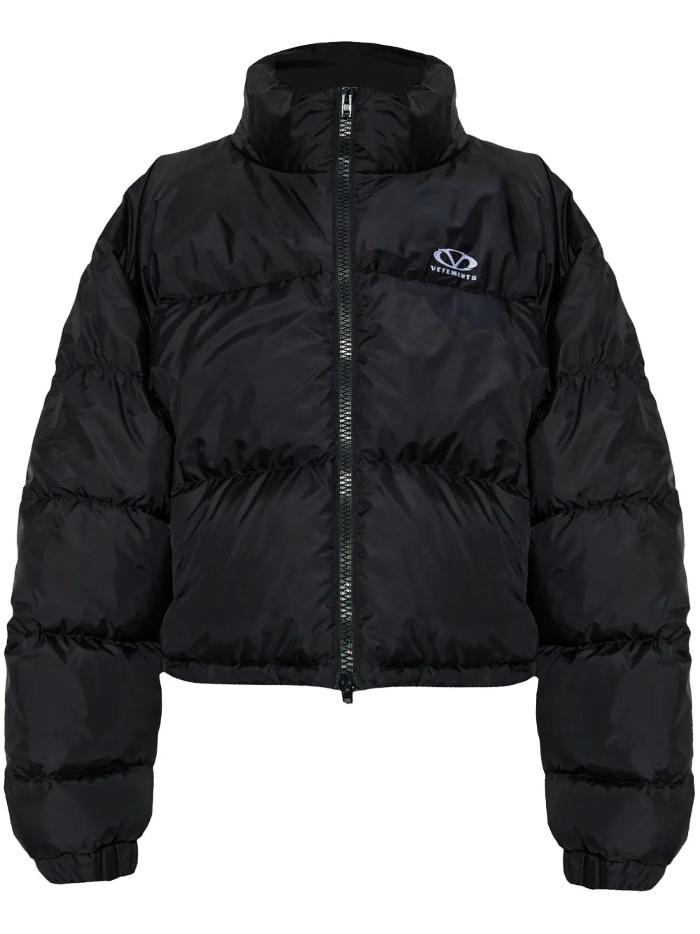 Logo-Embroidered Puffer Jacket