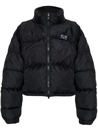 Logo-Embroidered Puffer Jacket