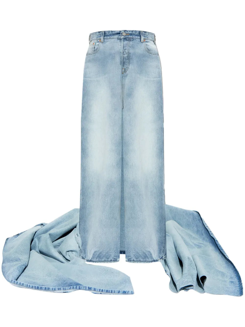 Skirt-Attached Jeans