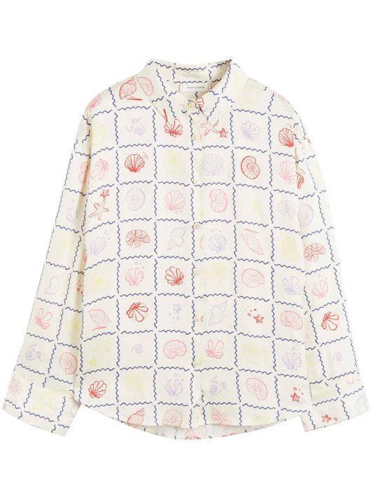 La Mer-Print Shirt