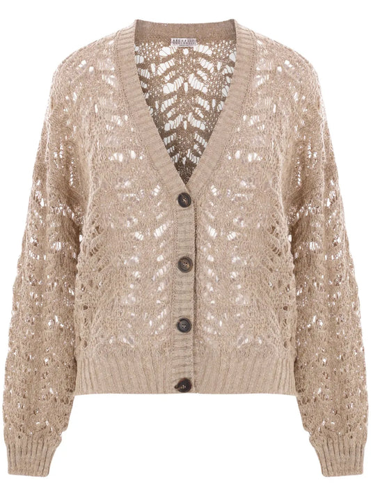 Open-Knit Cardigan