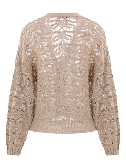 Open-Knit Cardigan