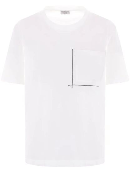 Monili-Embellished T-Shirt