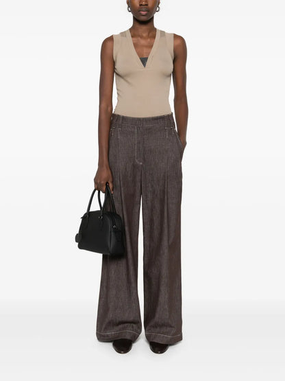 Monili-Detail Tank Top