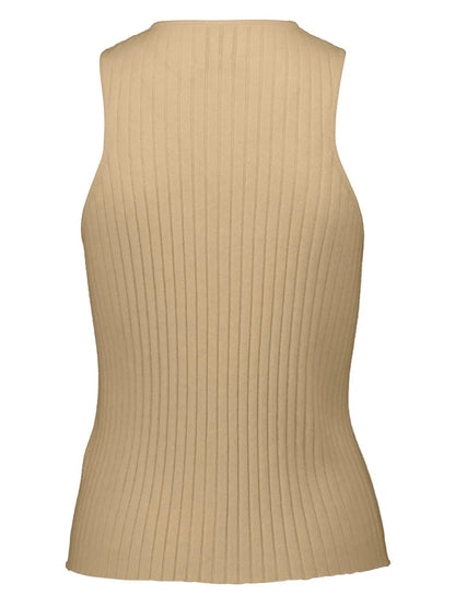 Ribbed-Knit Top