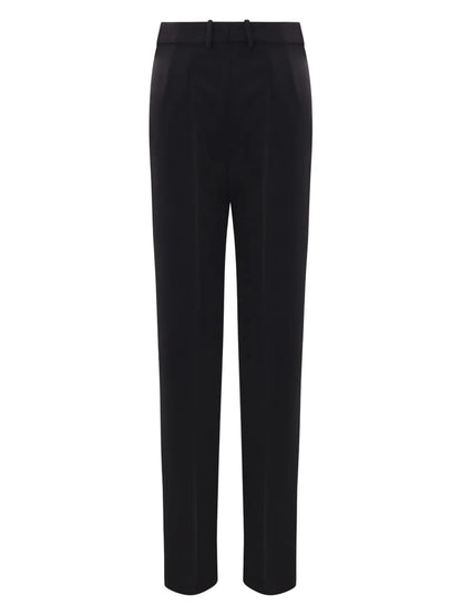 Pressed-Crease Tailored Trousers