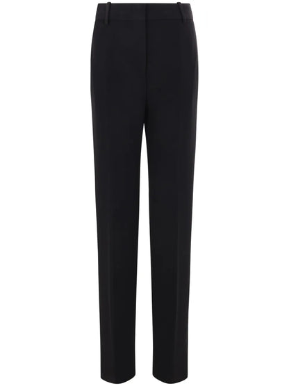 Pressed-Crease Tailored Trousers