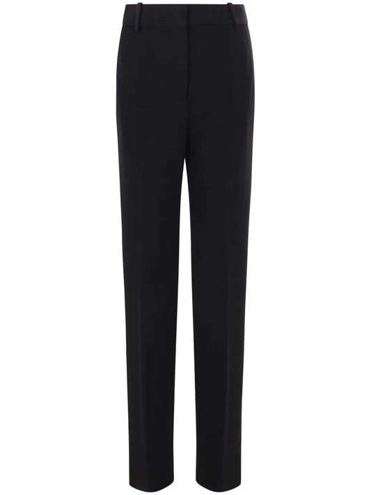 Pressed-Crease Tailored Trousers