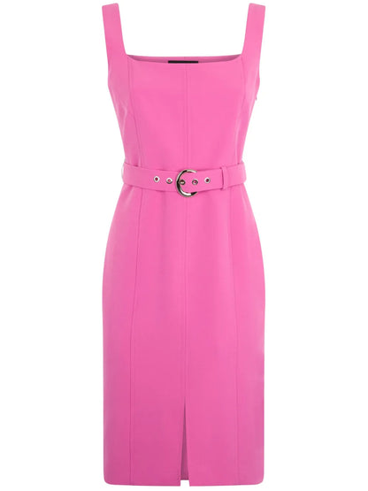Belted Midi Dress
