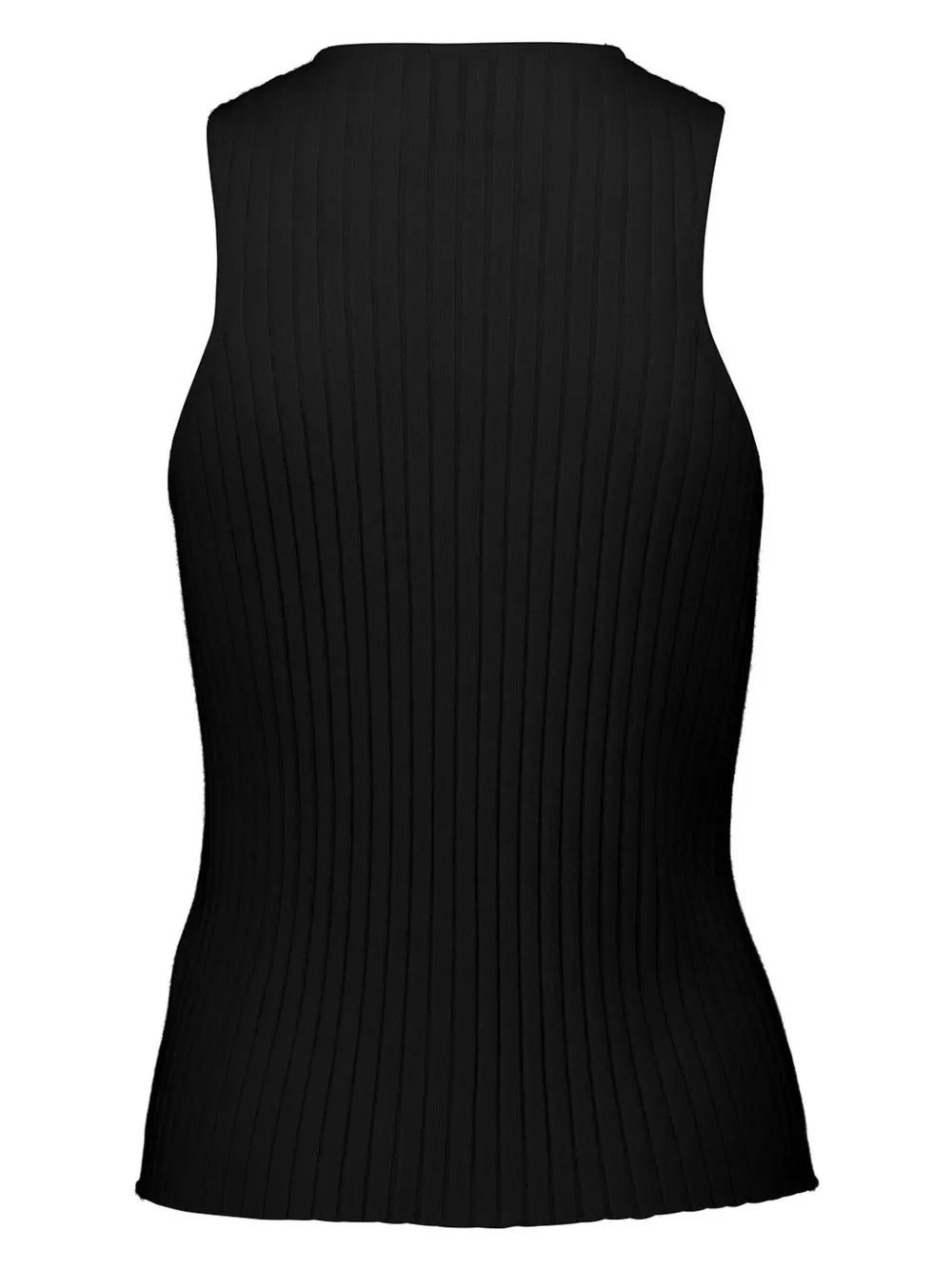 Ribbed-Knit Top