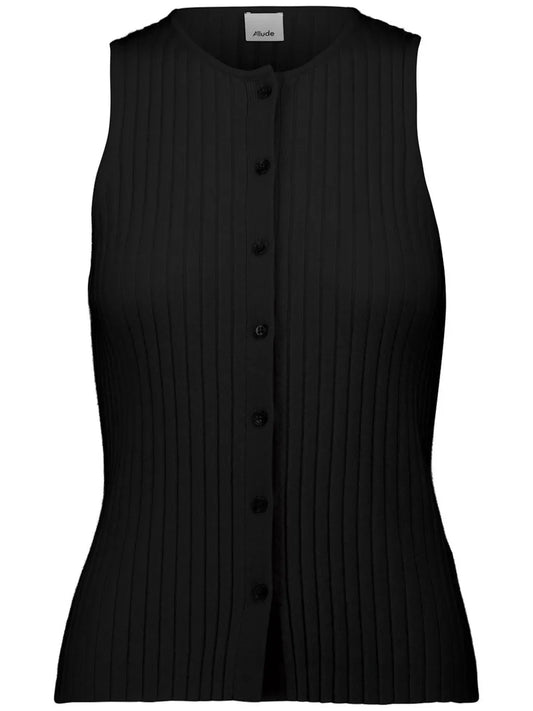 Ribbed-Knit Top