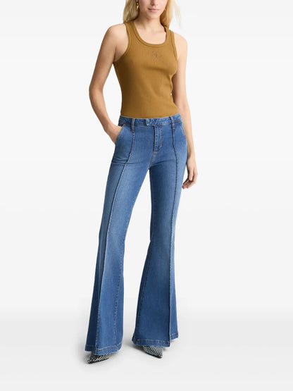 High-Rise Flared Jeans