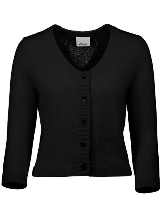 Fine-Knit Cardigan