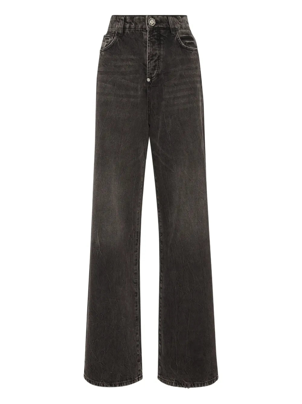 Logo-Embroidered Jeans