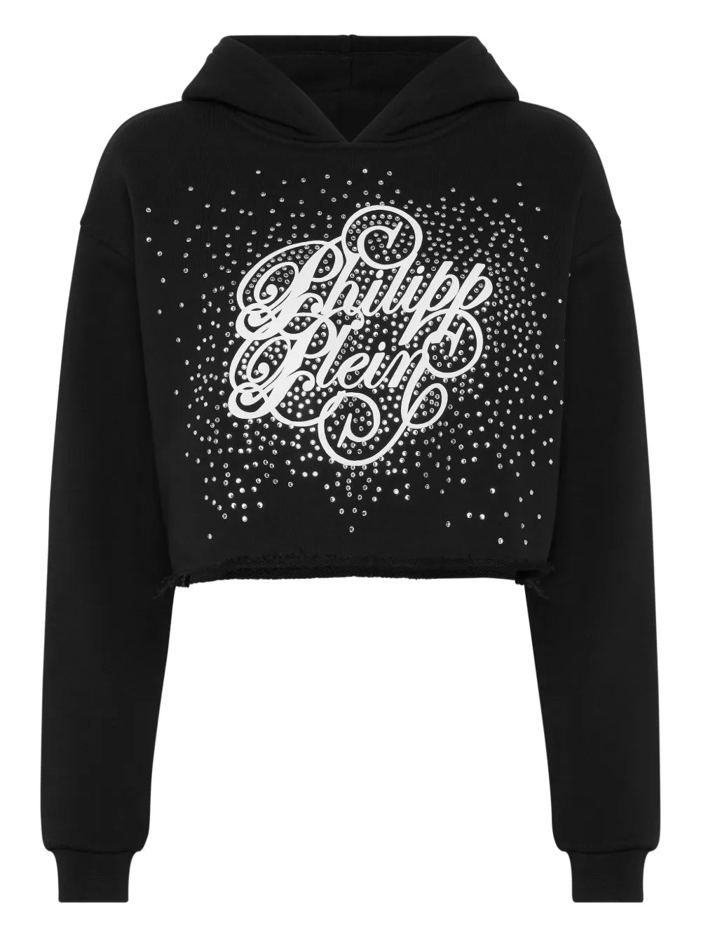 Rhinestone-Embellished Hoodie