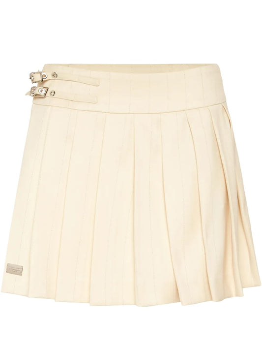 Pleated Mini Skirt