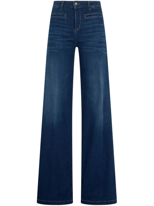 High-Rise Flared Jeans