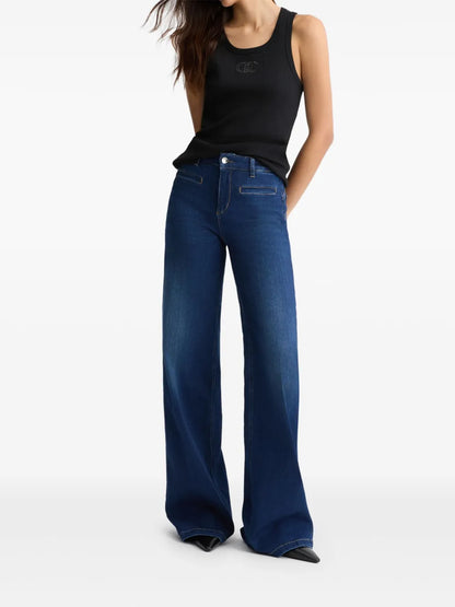 High-Rise Flared Jeans