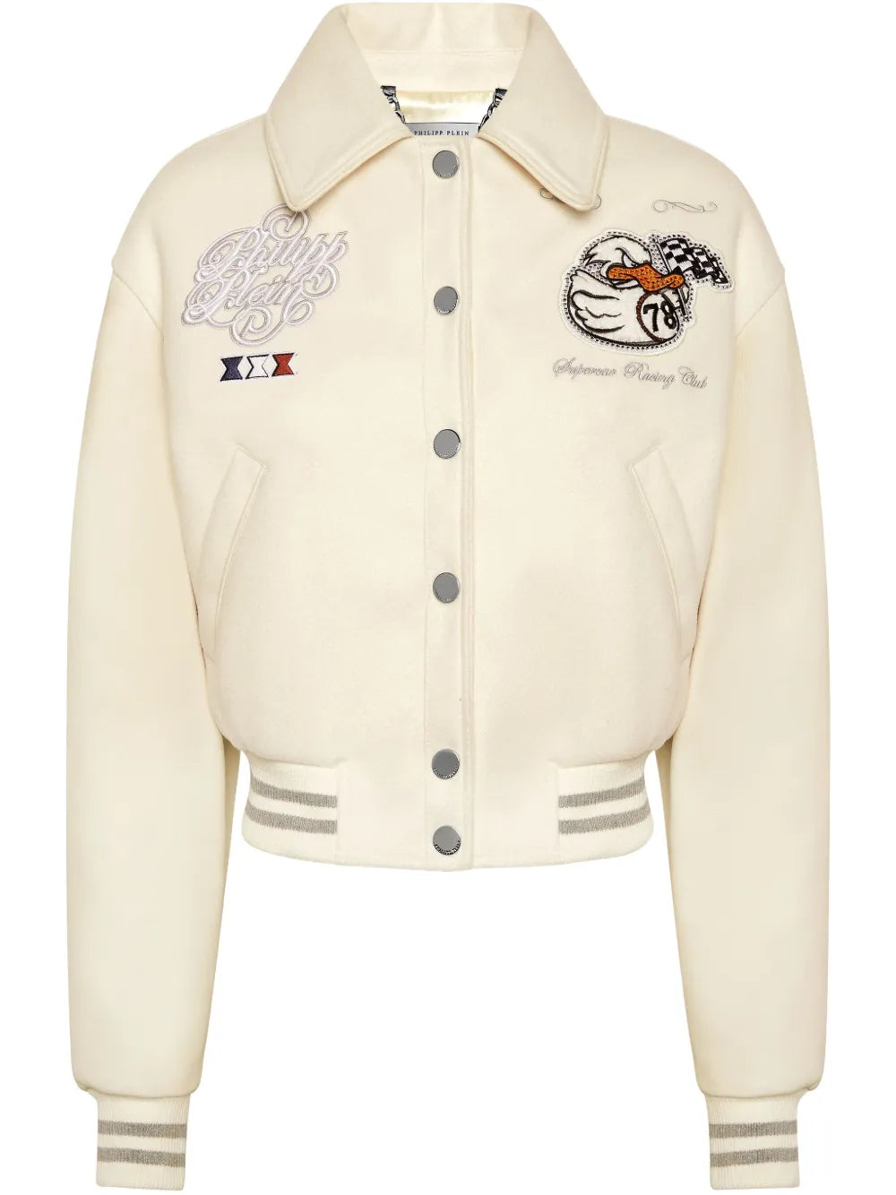 College Pp Duck Bomber Jacket