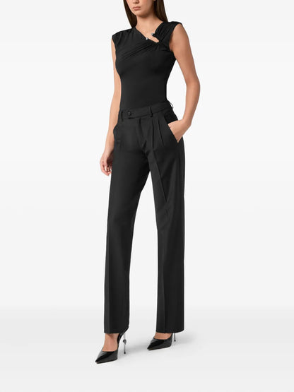 Pleat-Detailing Trousers