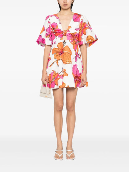 Overflow Knotted Dress