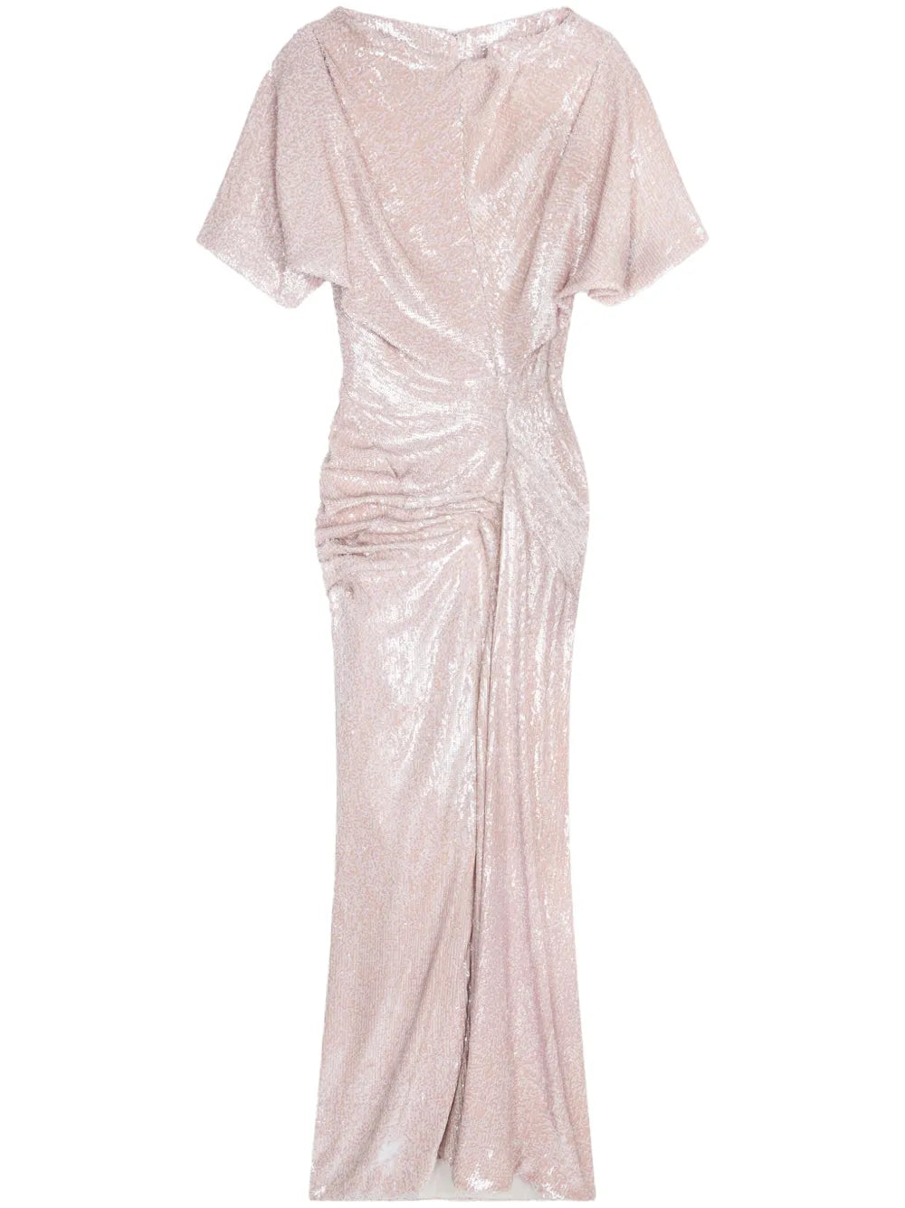 Sequin-Embellished Maxi Dress